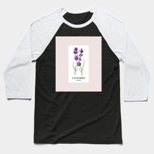 I Love Lavender Baseball T-Shirt